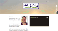 Desktop Screenshot of patongstudioapartments.com